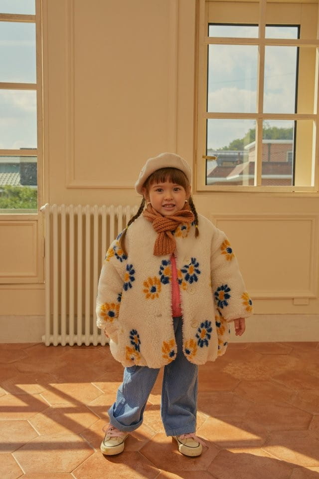 MUMUNBABA - Korean Children Fashion - #Kfashion4kids - Flower Bbogle Jumper - 3