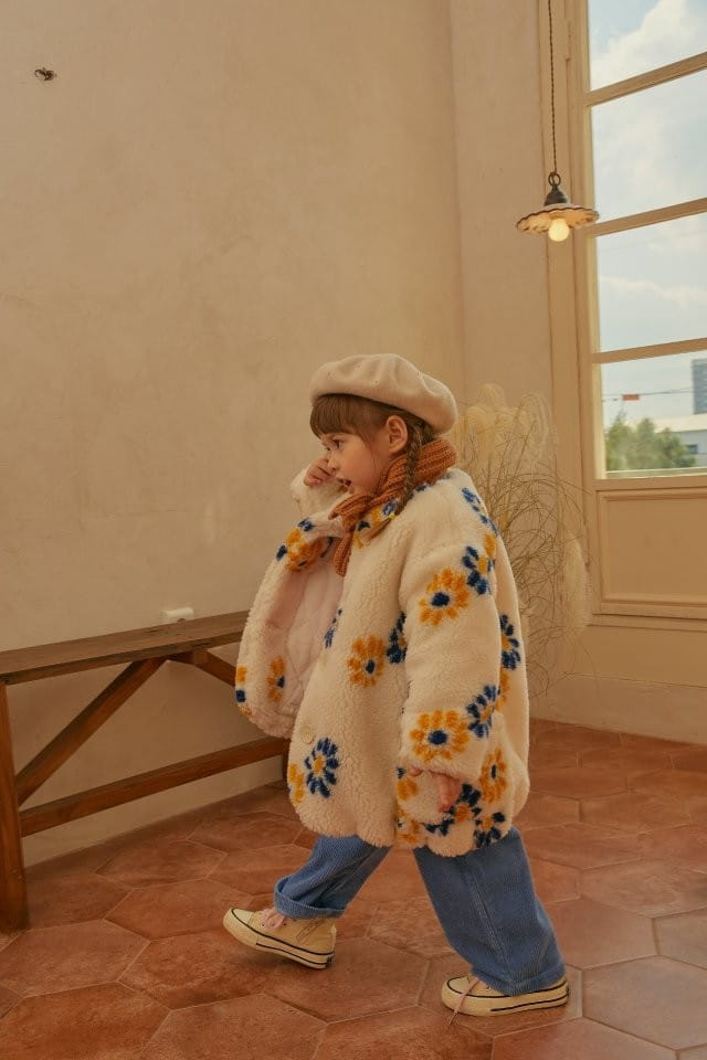 MUMUNBABA - Korean Children Fashion - #Kfashion4kids - Flower Bbogle Jumper - 6