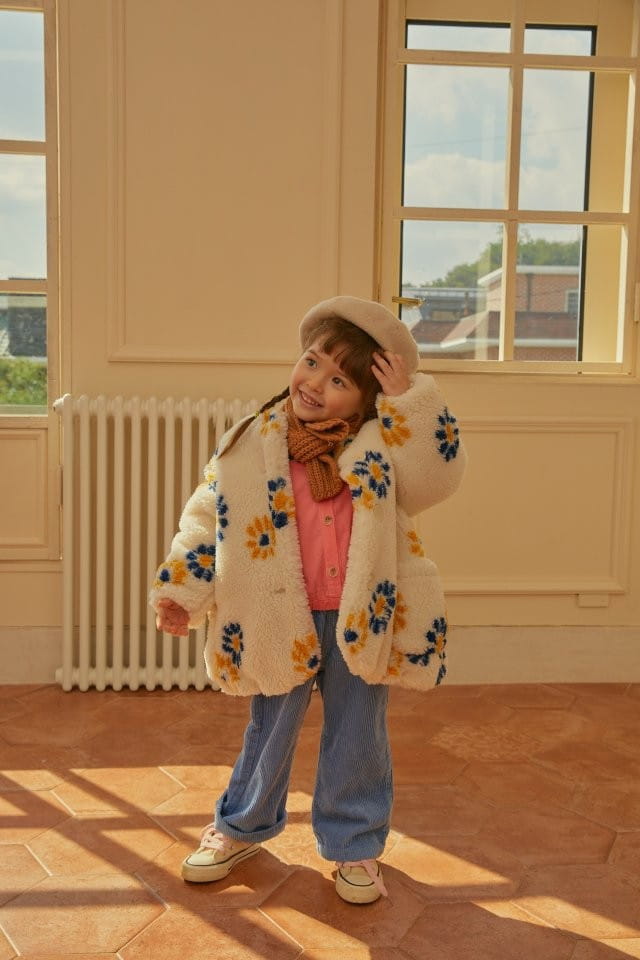 MUMUNBABA - Korean Children Fashion - #Kfashion4kids - Flower Bbogle Jumper - 7
