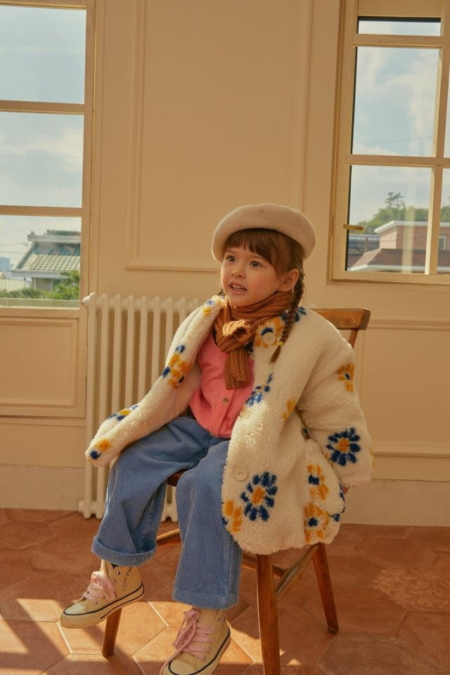 MUMUNBABA - Korean Children Fashion - #Kfashion4kids - Flower Bbogle Jumper - 8