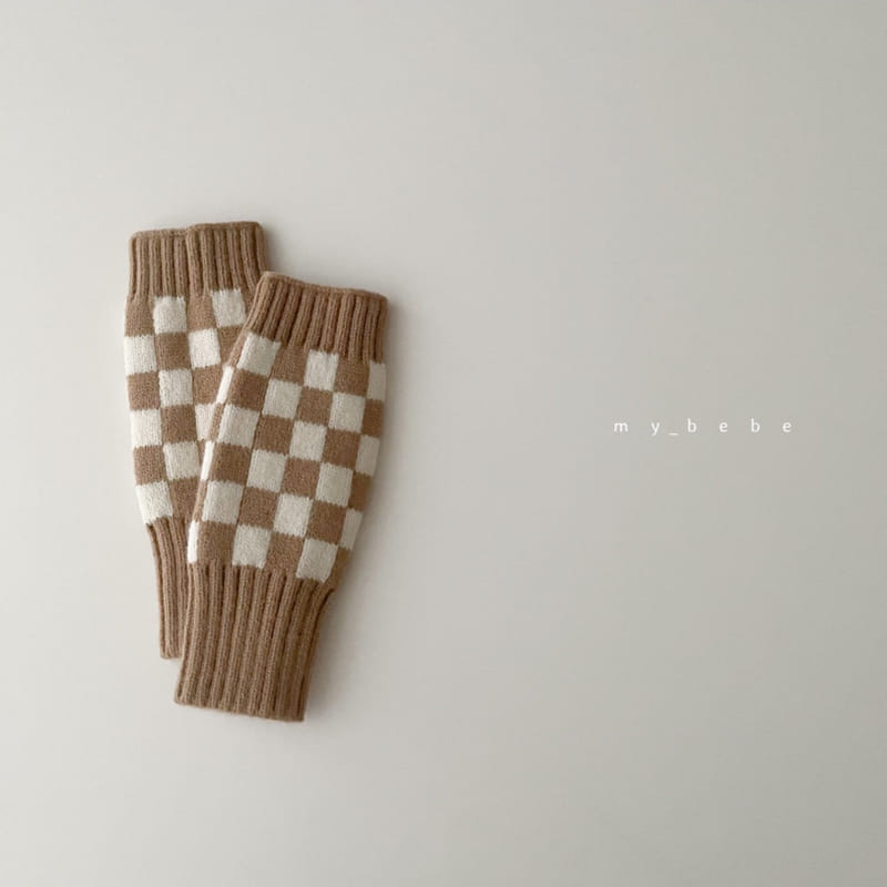 MY BEBE - Korean Children Fashion - #Kfashion4kids - Chess Hand Warmer - 2