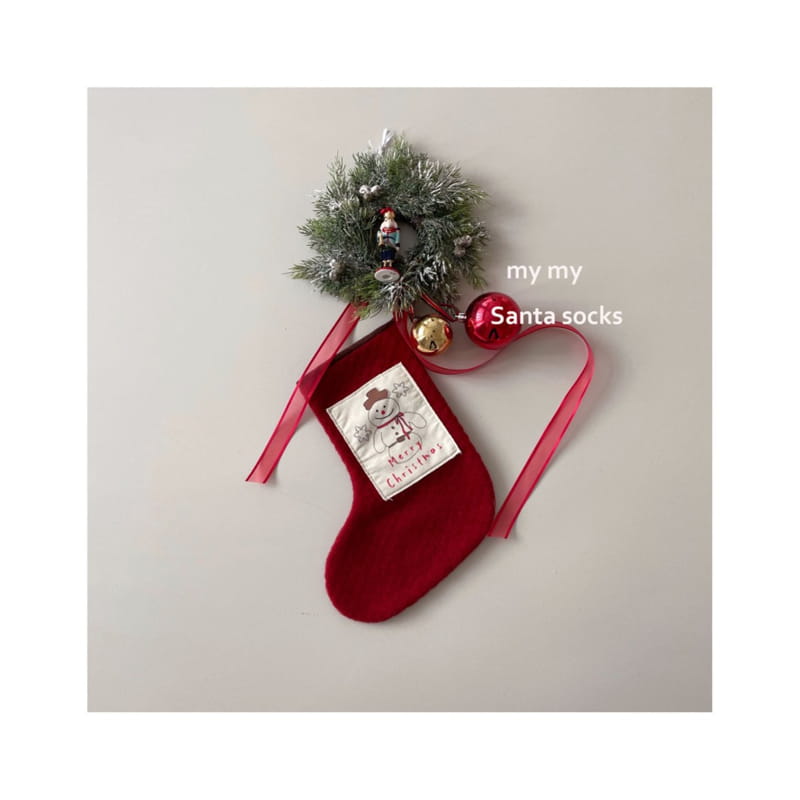 MY SOCKS - Korean Children Fashion - #Kfashion4kids - Chistmas Ornament Socks - 3