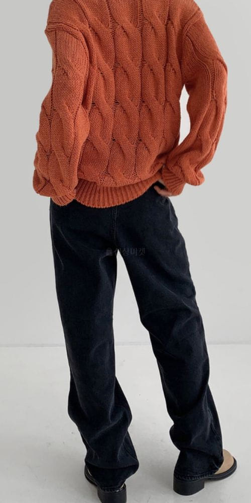 NEUF NINE - Korean Children Fashion - #Kfashion4kids - Twist Boxy Knit - 2