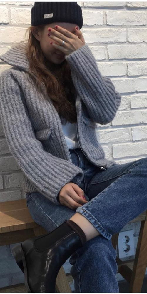 NEUF NINE - Korean Children Fashion - #Kfashion4kids - Turtleneck Zip-up