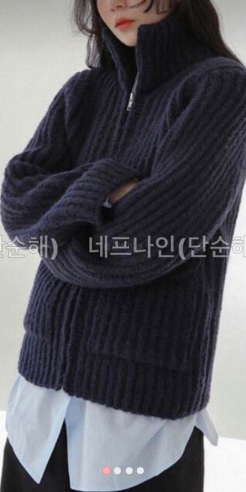 NEUF NINE - Korean Children Fashion - #Kfashion4kids - Turtleneck Zip-up - 3