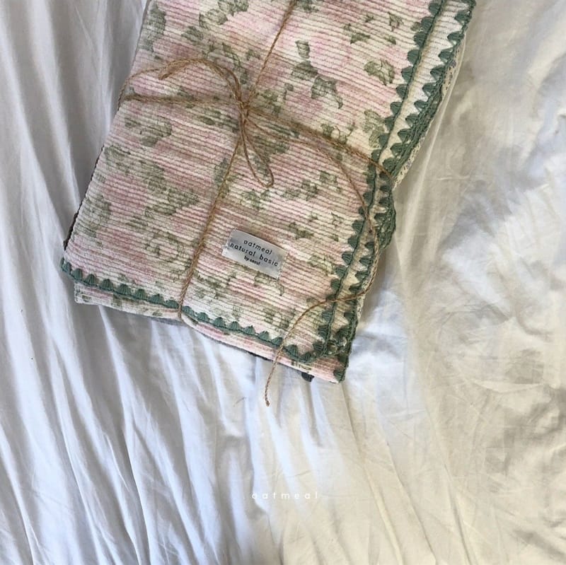 OATMEAL - Korean Children Fashion - #Kfashion4kids - Petti Flower Blanket - 10