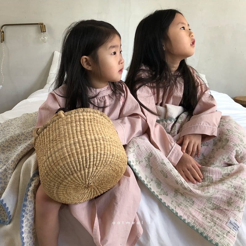 OATMEAL - Korean Children Fashion - #Kfashion4kids - Petti Flower Blanket - 3