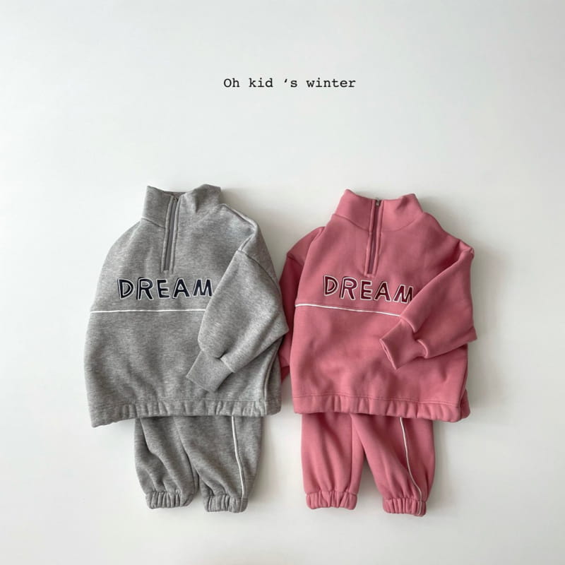 OH KID - Korean Children Fashion - #Kfashion4kids - Dream Anorak Bottom Set - 6