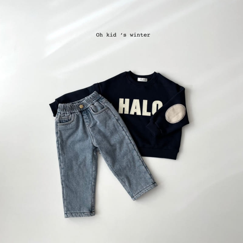 OH KID - Korean Children Fashion - #Kfashion4kids - Halo Bbang Sweatshirt