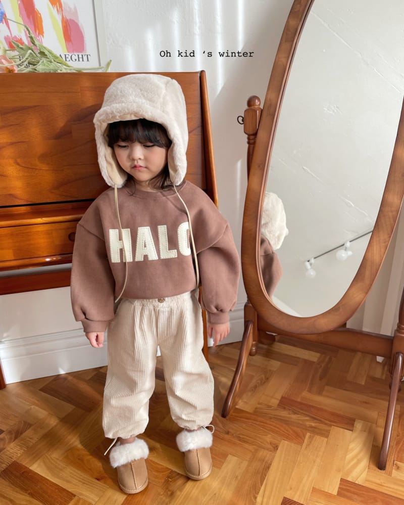 OH KID - Korean Children Fashion - #Kfashion4kids - Halo Bbang Sweatshirt - 10