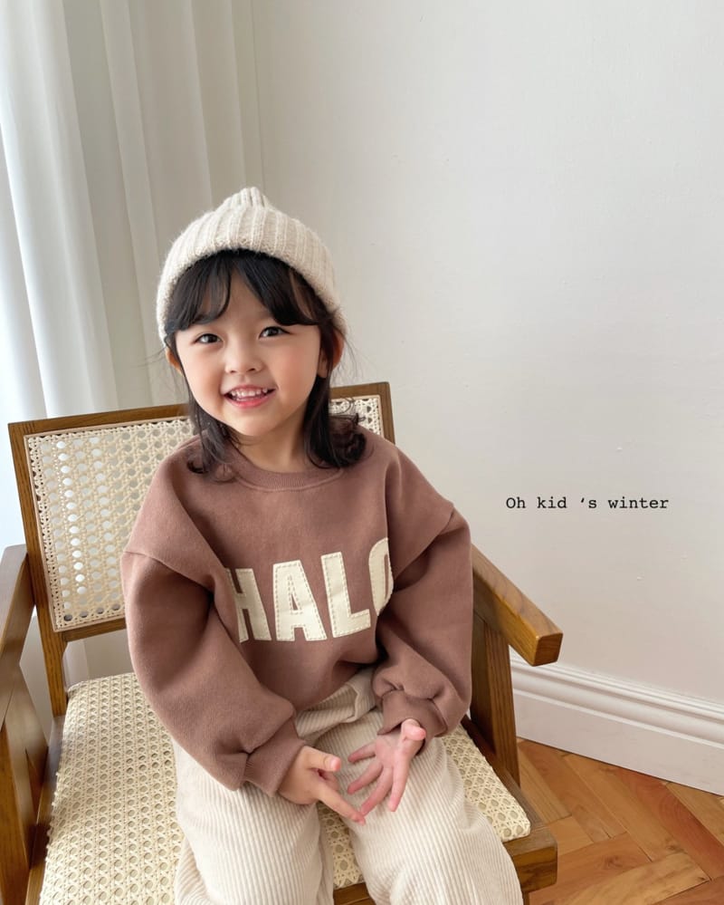 OH KID - Korean Children Fashion - #Kfashion4kids - Halo Bbang Sweatshirt - 11