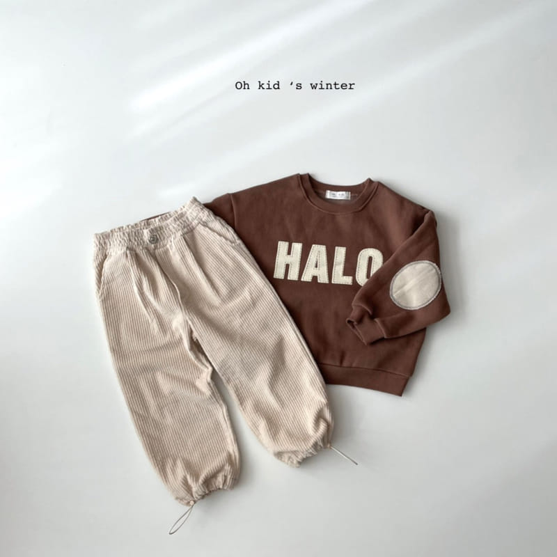 OH KID - Korean Children Fashion - #Kfashion4kids - Halo Bbang Sweatshirt - 3