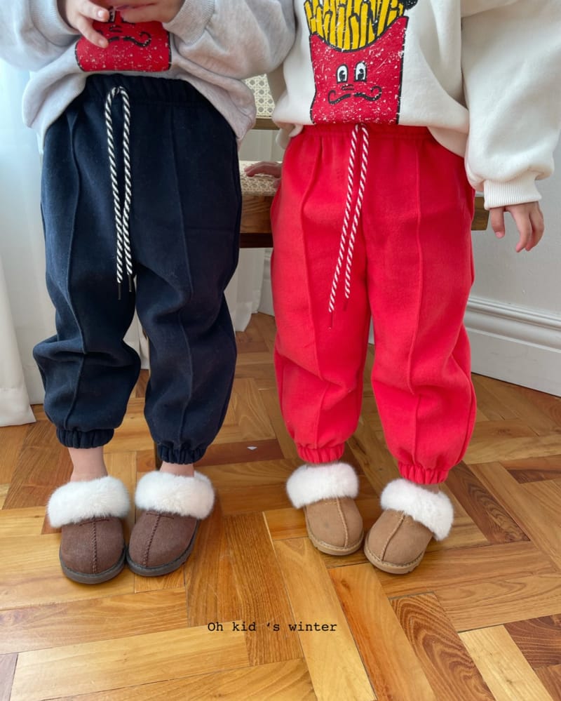 OH KID - Korean Children Fashion - #Kfashion4kids - Pintuck String Pants - 5