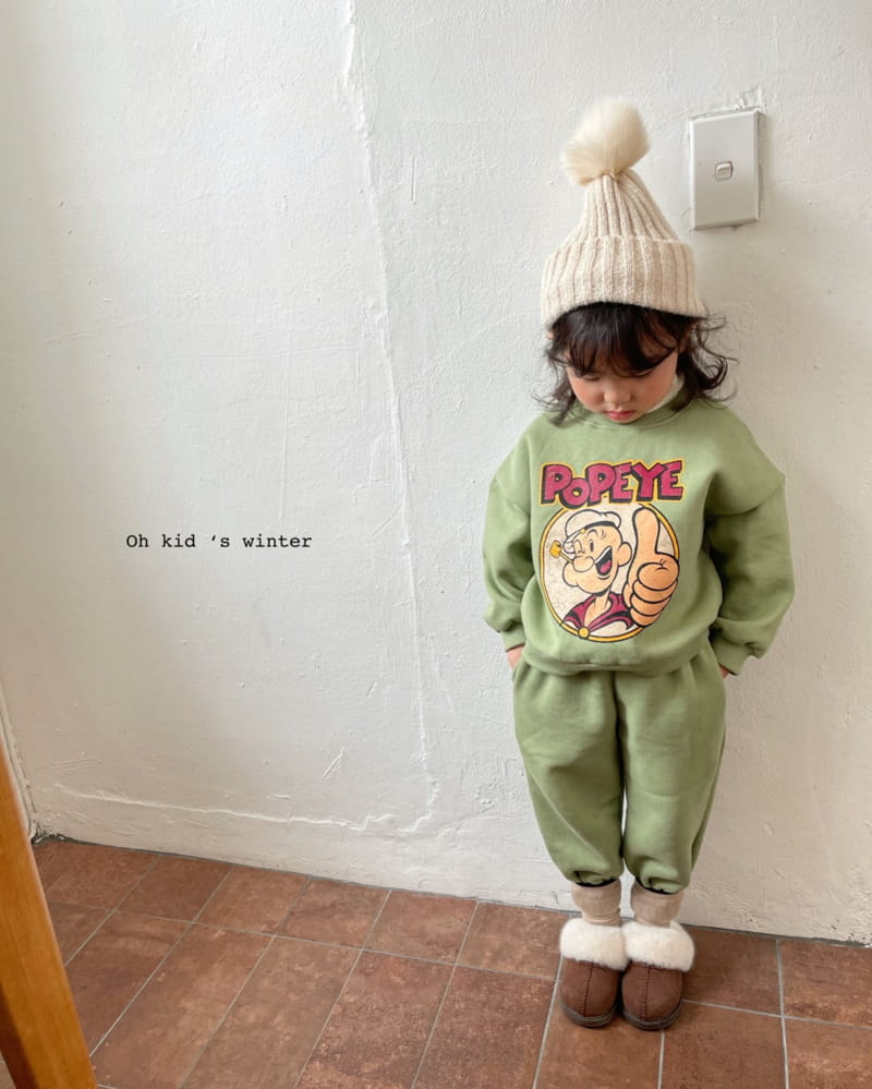 OH KID - Korean Children Fashion - #Kfashion4kids - Bbobbai Top Bottom Set - 7