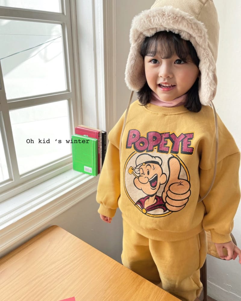 OH KID - Korean Children Fashion - #Kfashion4kids - Bbobbai Top Bottom Set - 8