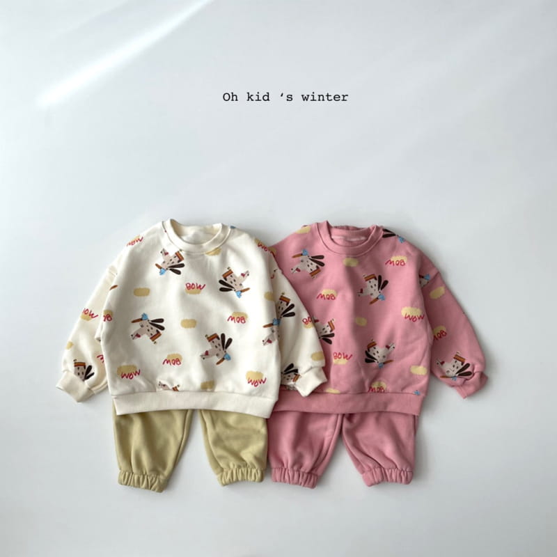 OH KID - Korean Children Fashion - #Kfashion4kids - Bow Sweatshirt - 8