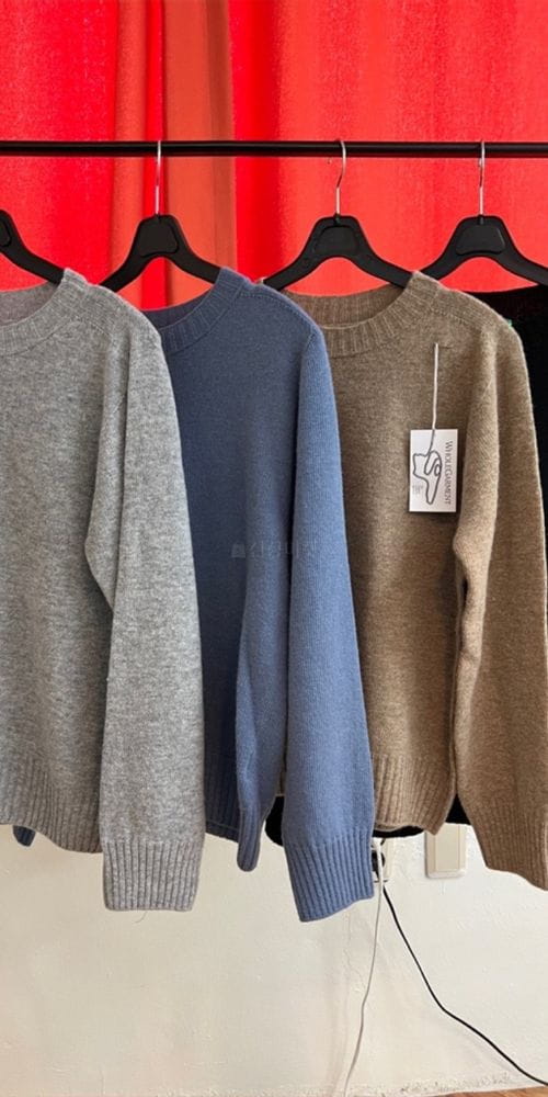 ON OFF - Korean Children Fashion - #Kfashion4kids - Basic Whole Gament Knit Tee - 3