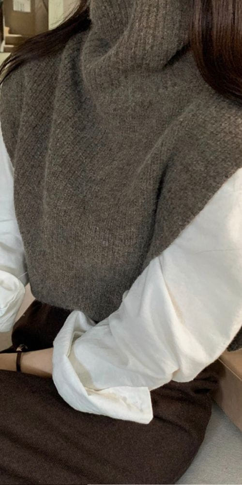 ON OFF - Korean Children Fashion - #Kfashion4kids - Fox Neck Warmer - 5