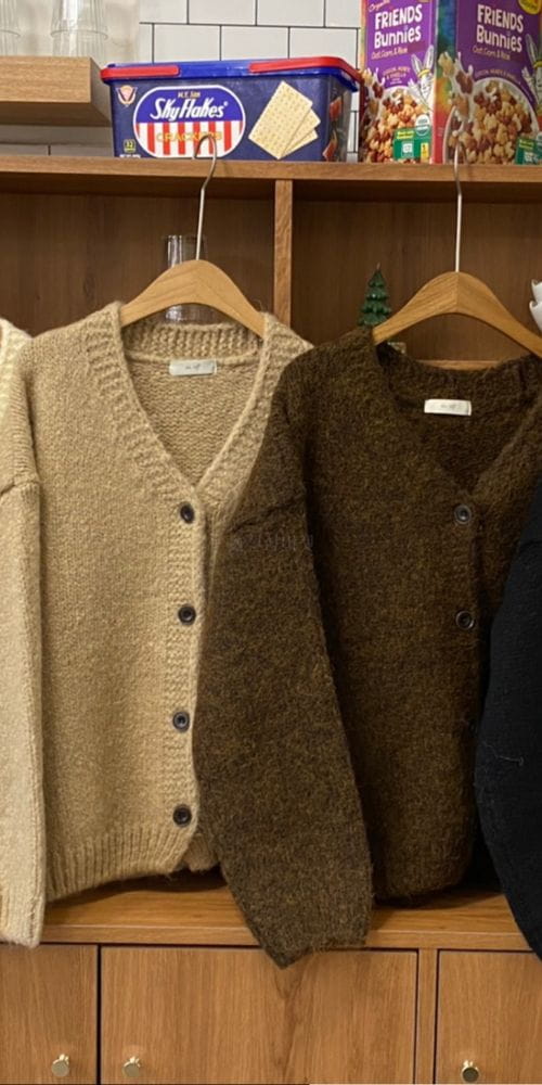 ON OFF - Korean Children Fashion - #Kfashion4kids - Alpaca Knit Cardigan - 4