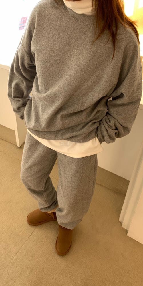 ON OFF - Korean Children Fashion - #Kfashion4kids - Tery Fleece Sweatshirt - 2