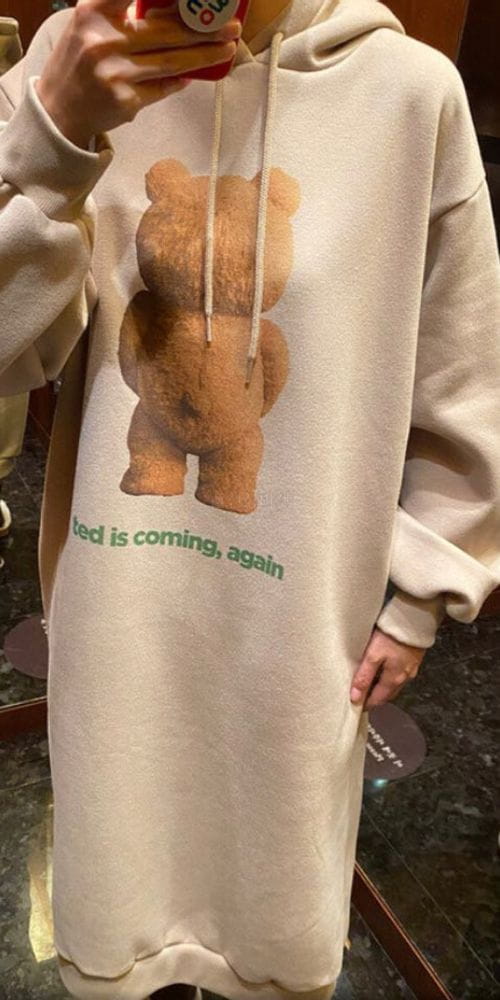 ON OFF - Korean Children Fashion - #Kfashion4kids - Teddy Fleece One-piece - 2