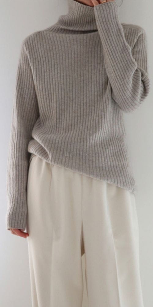 ON OFF - Korean Children Fashion - #Kfashion4kids - Racoon Whole Gament Turtleneck  - 3