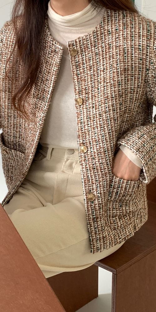 ONDO - Korean Children Fashion - #Kfashion4kids - Loui Twid Jacket - 3