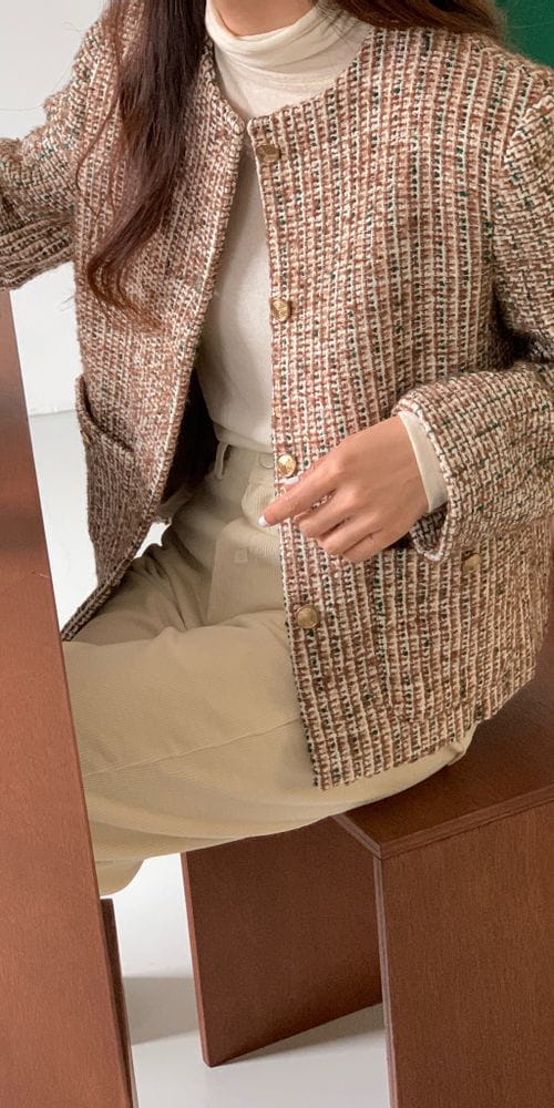 ONDO - Korean Children Fashion - #Kfashion4kids - Loui Twid Jacket - 4