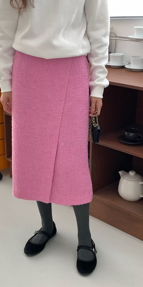 ONDO - Korean Children Fashion - #Kfashion4kids - Slit Skirt - 2
