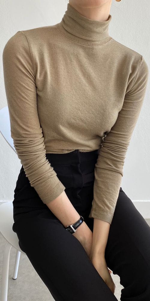 ONDO - Korean Children Fashion - #Kfashion4kids - Turtleneck Tee
