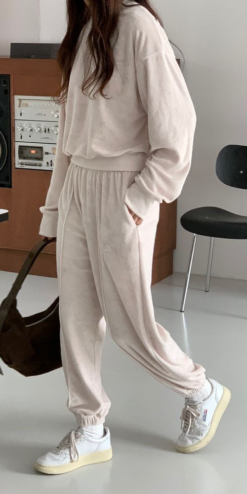 ONDO - Korean Children Fashion - #Kfashion4kids - Bear Top Bottom Set - 2