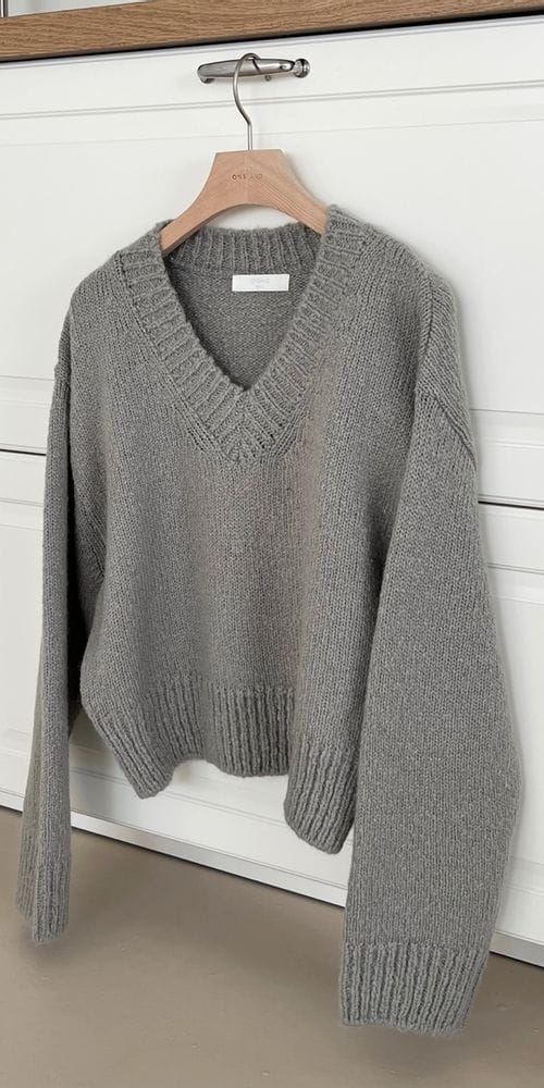 ONEAND - Korean Children Fashion - #Kfashion4kids - Bookle V Knit - 3