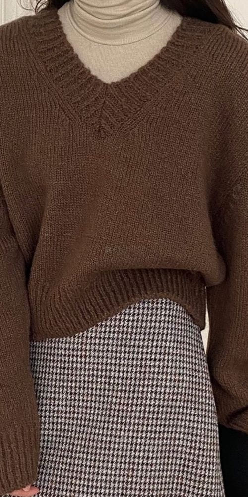 ONEAND - Korean Children Fashion - #Kfashion4kids - Bookle V Knit - 4