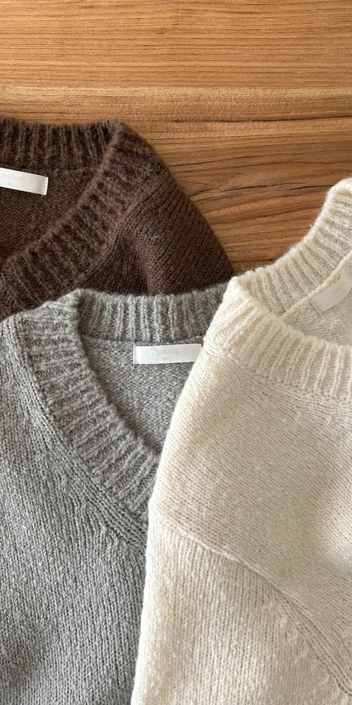 ONEAND - Korean Children Fashion - #Kfashion4kids - Bookle V Knit - 7