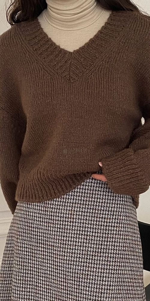 ONEAND - Korean Children Fashion - #Kfashion4kids - Bookle V Knit - 8