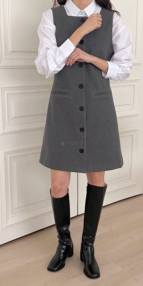 ONEAND - Korean Children Fashion - #Kfashion4kids - Mullin One-piece