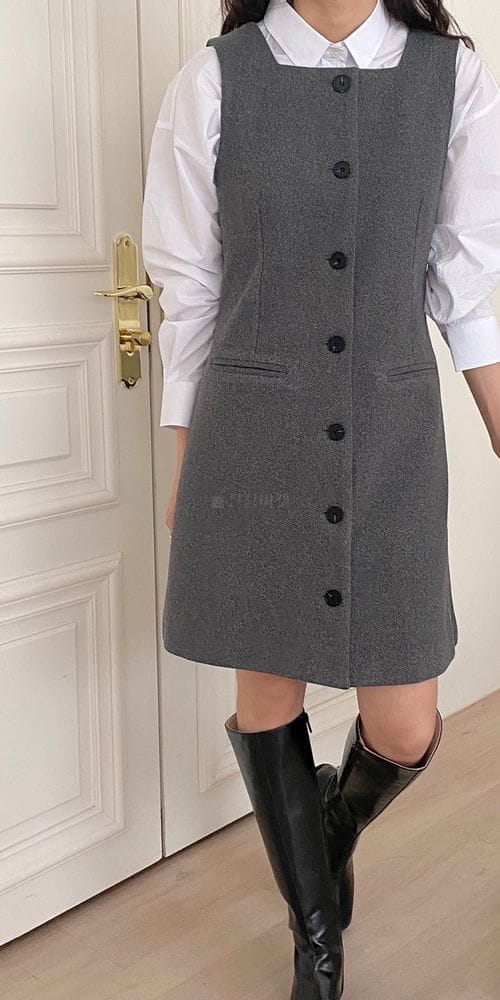 ONEAND - Korean Children Fashion - #Kfashion4kids - Mullin One-piece - 2