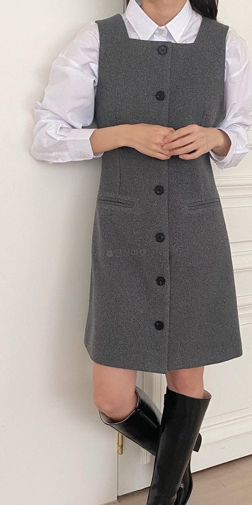 ONEAND - Korean Children Fashion - #Kfashion4kids - Mullin One-piece - 6