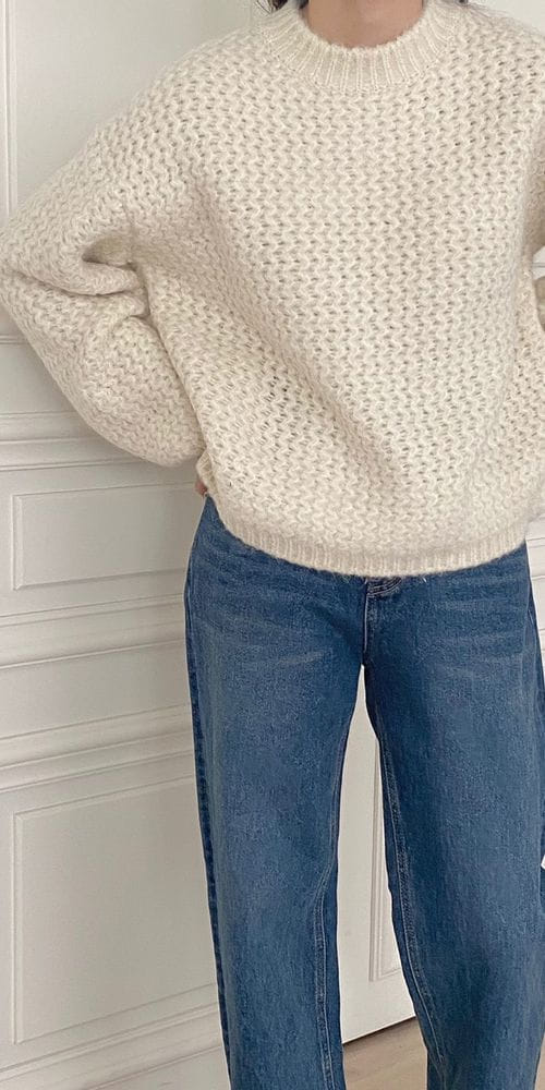 ONEAND - Korean Children Fashion - #Kfashion4kids - Alpha Knit Tee - 6