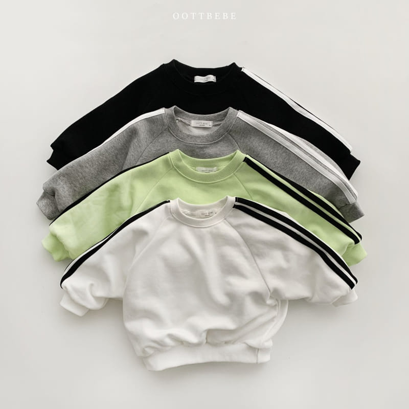 OOTT BEBE - Korean Children Fashion - #Kfashion4kids - U And I Top Bottom Set - 5