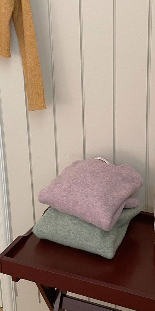 OSENSE - Korean Children Fashion - #Kfashion4kids - Luna Crop Knit Tee - 2