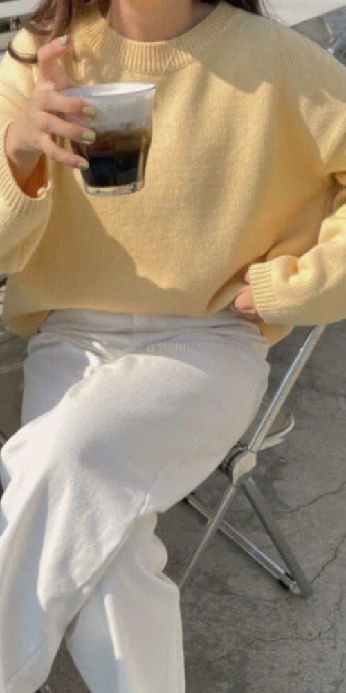 OSENSE - Korean Children Fashion - #Kfashion4kids - Basic Pain Knit - 2