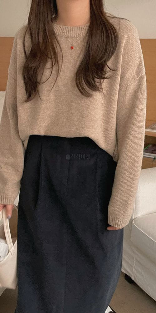 OSENSE - Korean Children Fashion - #Kfashion4kids - Basic Pain Knit - 3