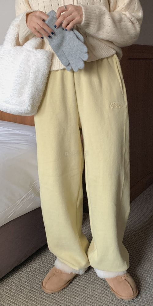 OSENSE - Korean Children Fashion - #Kfashion4kids - Sence Fleece Two Way Pants - 4