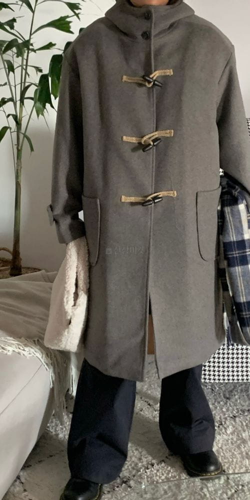 OSENSE - Korean Children Fashion - #Kfashion4kids - Hoody High Neck Coat - 2