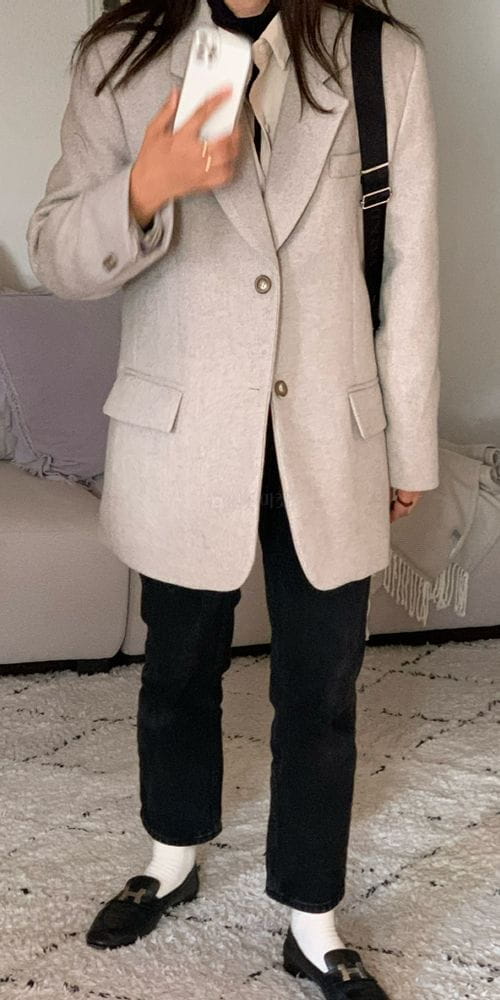 OSENSE - Korean Children Fashion - #Kfashion4kids - Wind Half Quilting Jacket - 2