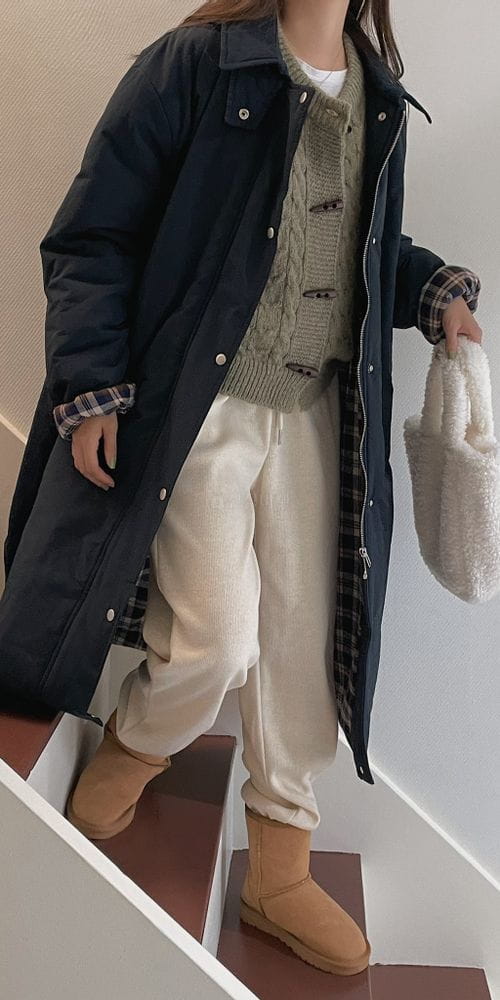 OSENSE - Korean Children Fashion - #Kfashion4kids - Trench Padding