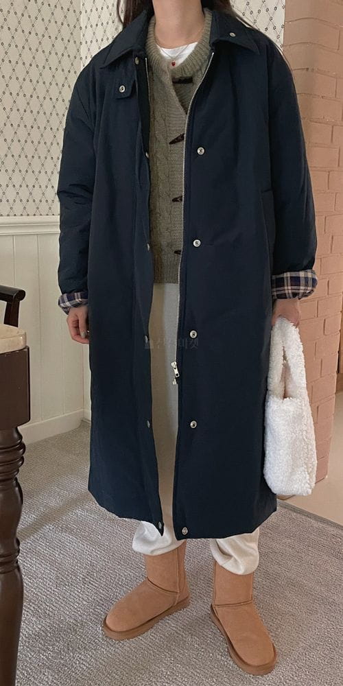 OSENSE - Korean Children Fashion - #Kfashion4kids - Trench Padding - 2