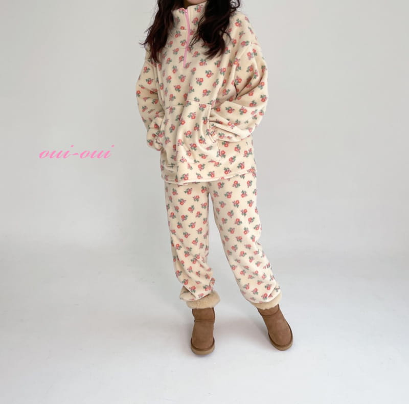 OUI OUI - Korean Children Fashion - #Kfashion4kids - Mom Chucream Top Bottom Set - 2