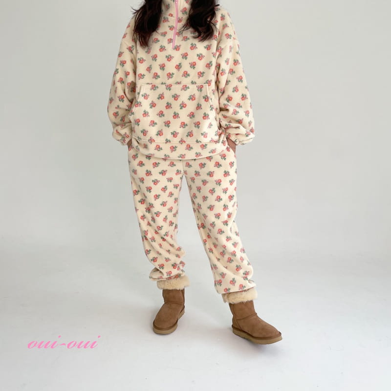 OUI OUI - Korean Children Fashion - #Kfashion4kids - Mom Chucream Top Bottom Set - 3